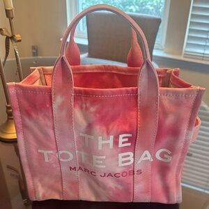 Marc Jacobs Tie-Dye Pink Tote Bag